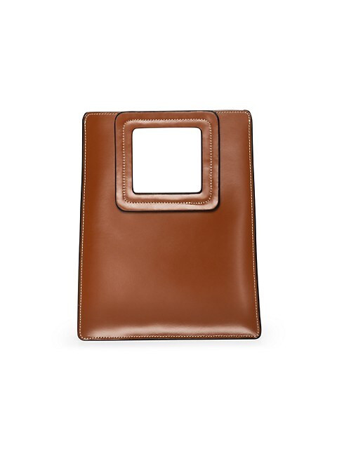 Shirley North/South Leather Tote | Saks Fifth Avenue