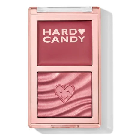 Hard Candy Blush On Lock Cream & Powder Blush Duo, Royal Flush, Rosy Mauve, 0.35 oz | Walmart (US)