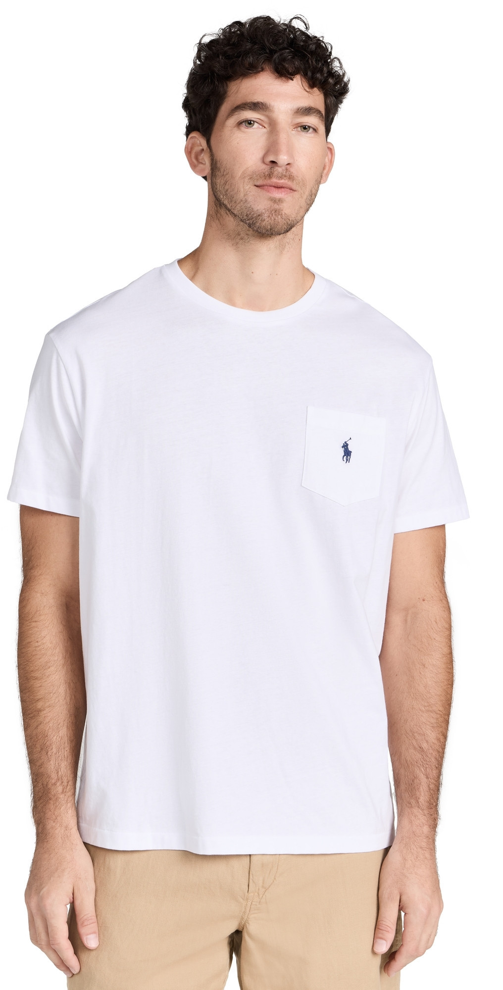 Polo Ralph Lauren Classic Fit Pocket Tee White L | Shopbop