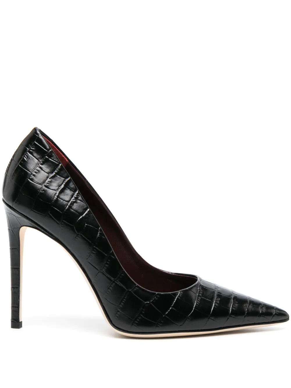 Paris Texas 110mm crocodile-effect Leather Pumps - Farfetch | Farfetch Global