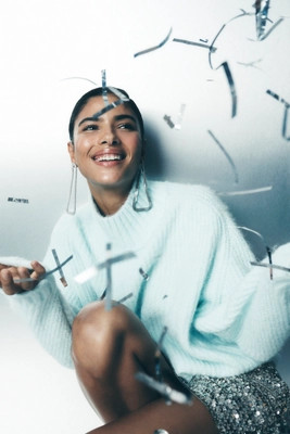 The Dawn Mock-Neck Chunky Sweater by Pilcro | Anthropologie (US)