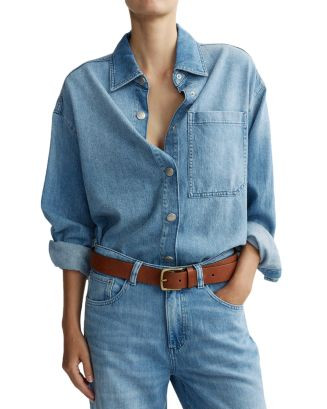 Addison Denim Overshirt | Bloomingdale's (US)