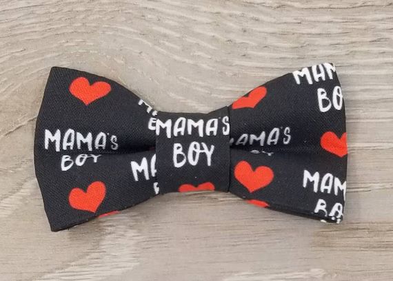 Mama's Boy Mother's Day Bow Tie for Pets Cat Bowtie | Etsy Canada | Etsy (CAD)