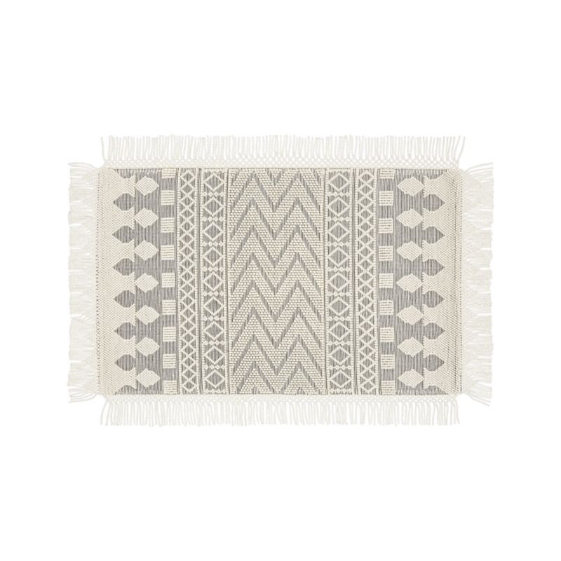 Pompom 5x8' Rug + Reviews | Crate and Barrel | Crate & Barrel