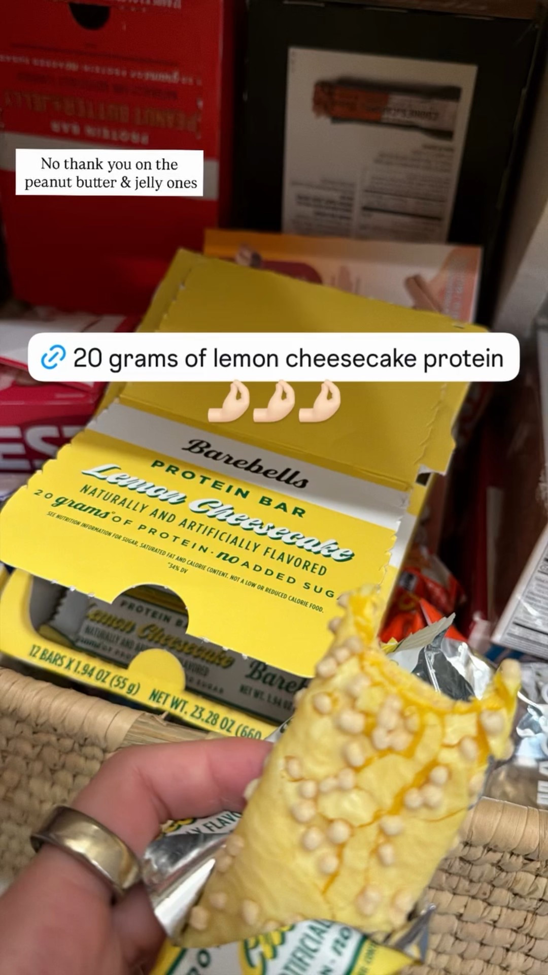 🤌🏻🤌🏻🤌🏻 No thank you on the
 peanut butter & jelly ones Dessert