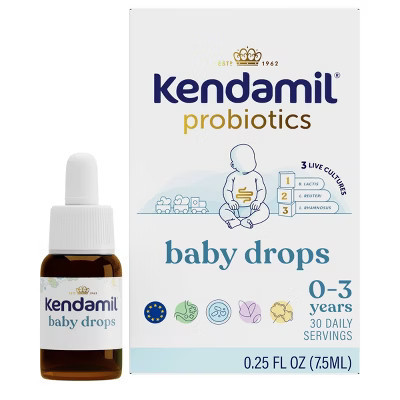 Kendamil Baby Probiotic Drops - 0.25 fl oz: Infant Digestive Health Supplement, Liquid Formula, 0.375 Billion CFU | Target