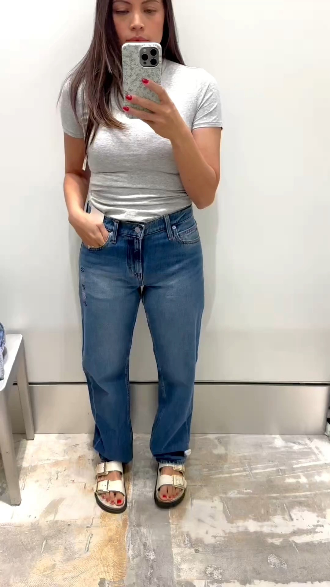 Gap denim try-on 👖🤎 and the sale right now is GOOD. Tried on a bunch of fits so you can see what’s actually worth adding to cart — especially if you’re petite like me. Linking every pair + my favorites!

#gap #gapdenim #denimtryon #petitestyle #fallstyle

#LTKootd #LTKmomlife