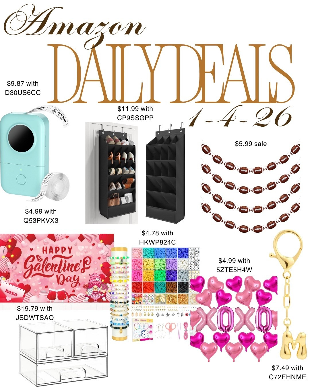 Amazon deals


#LTKFindsUnder50 #LTKFindsUnder100 #LTKSaleAlert