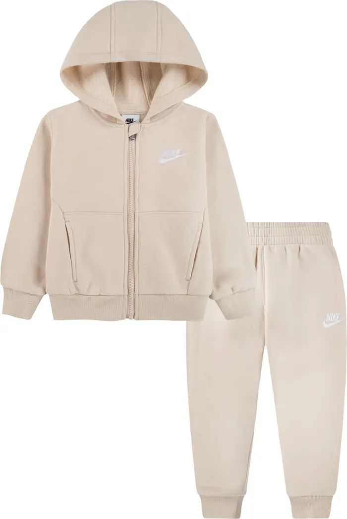 Nike Kids' Fleece Zip Hoodie & Joggers Set | Nordstrom | Nordstrom