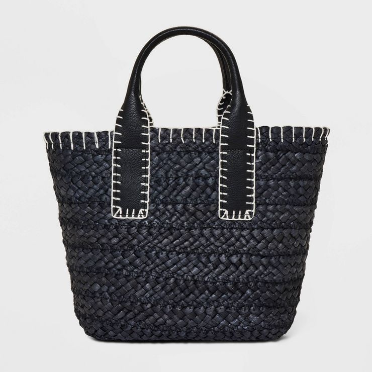 Straw Mini Tote Handbag - Universal Thread™ | Target