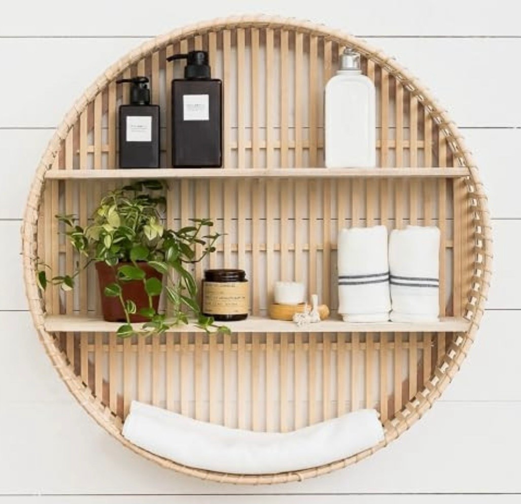 ✨ The statement shelf your space has been missing 🤎
This handcrafted rattan wall shelf adds the perfect mix of boho charm + modern minimalism. I love how it instantly elevates any room — from the bathroom to the living space 🌿

It’s lightweight, beautifully made, and looks like a high-end boutique piece (but for a fraction of the price 👏).
Linked this exact shelf in my LTK for anyone looking to give their walls a cozy refresh 🤍

#HomeDecorGoals #BohoHomeDecor #LTKHome #RattanStyle #NeutralHome #ShelfStyling #LTKlinkinbio #AmazonHomeFinds #ModernFarmhouse #CozySpaces