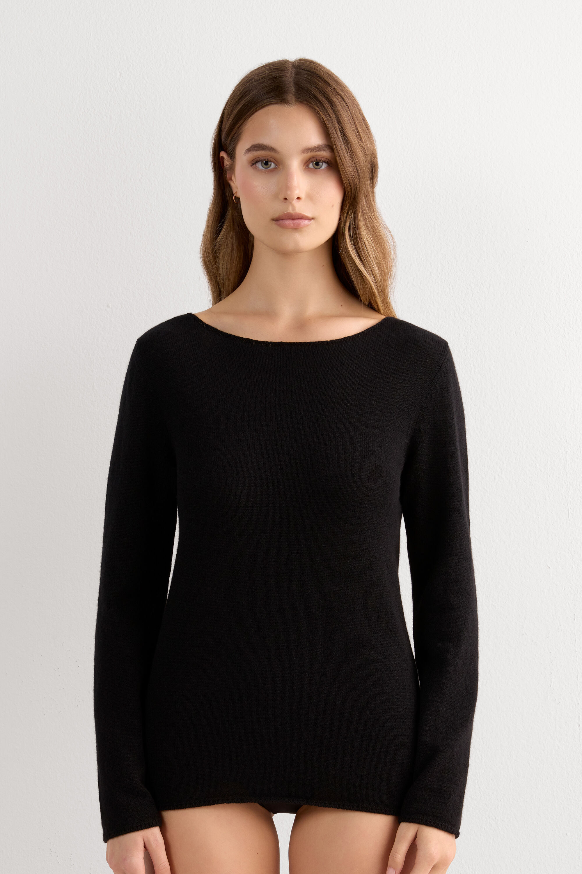Cashmere Long Sleeve Top | Intimissimi (US)