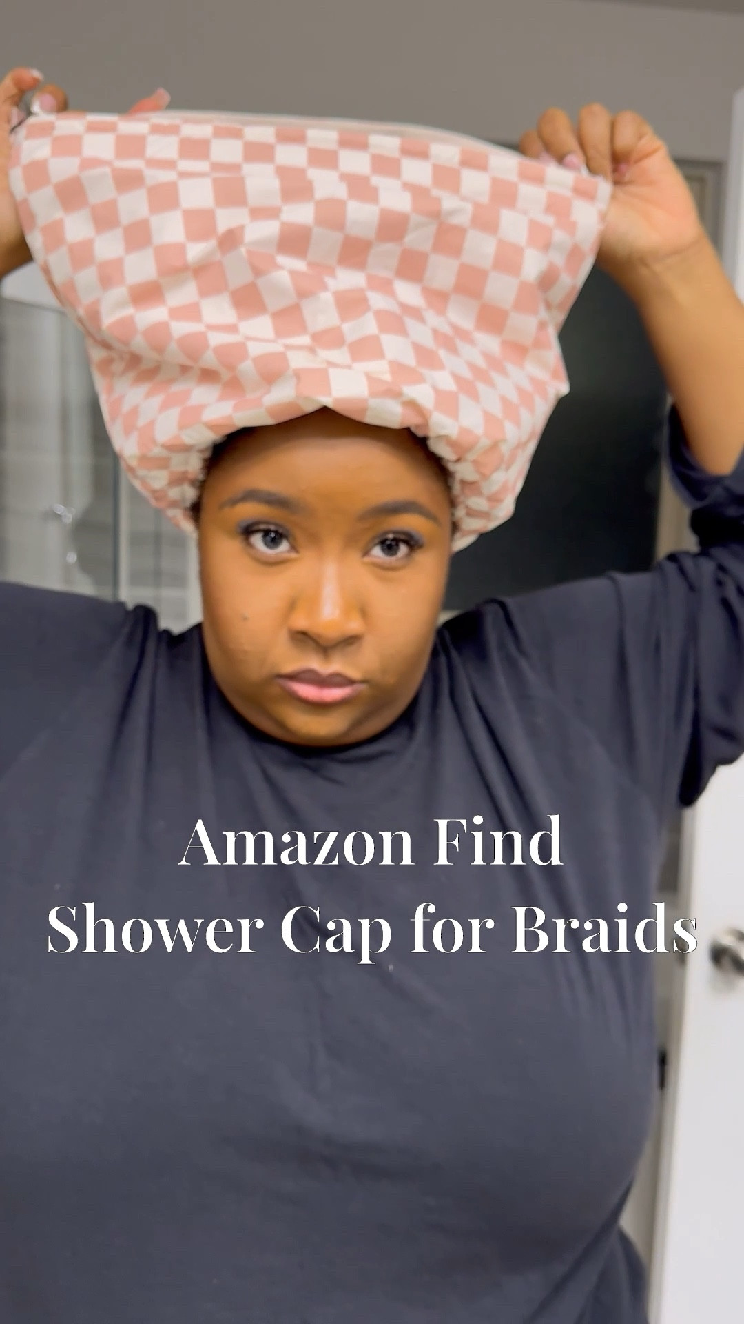 Amazon find! Got this shower cap perfect for braids under $20. It’s satin lined & perfect for us big headed girls ☺️

Amazon beauty. Amazon home. Hair finds. Beauty finds. Black women hair. Hair products.

#LTKBeauty #LTKFamily #LTKHome