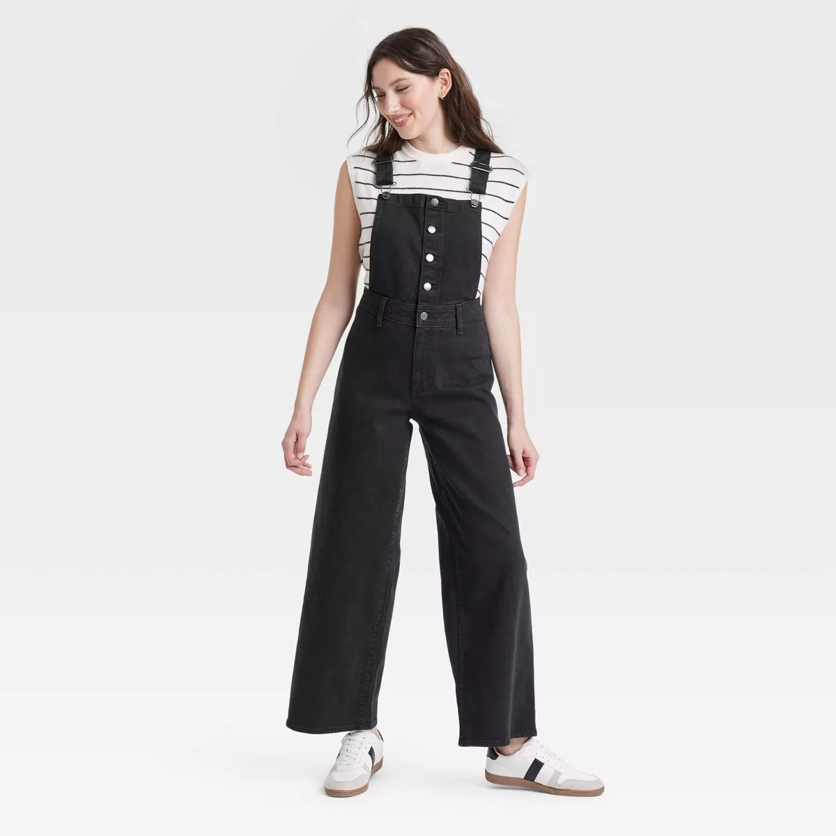Women's Denim Sailor Overalls - Universal Thread™ | Target