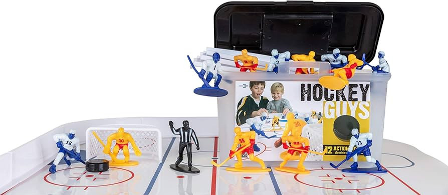 Kaskey Kids Hockey Guys – Blue/Yellow Inspires Kids Imaginations with Endless Hours of Creative... | Amazon (US)