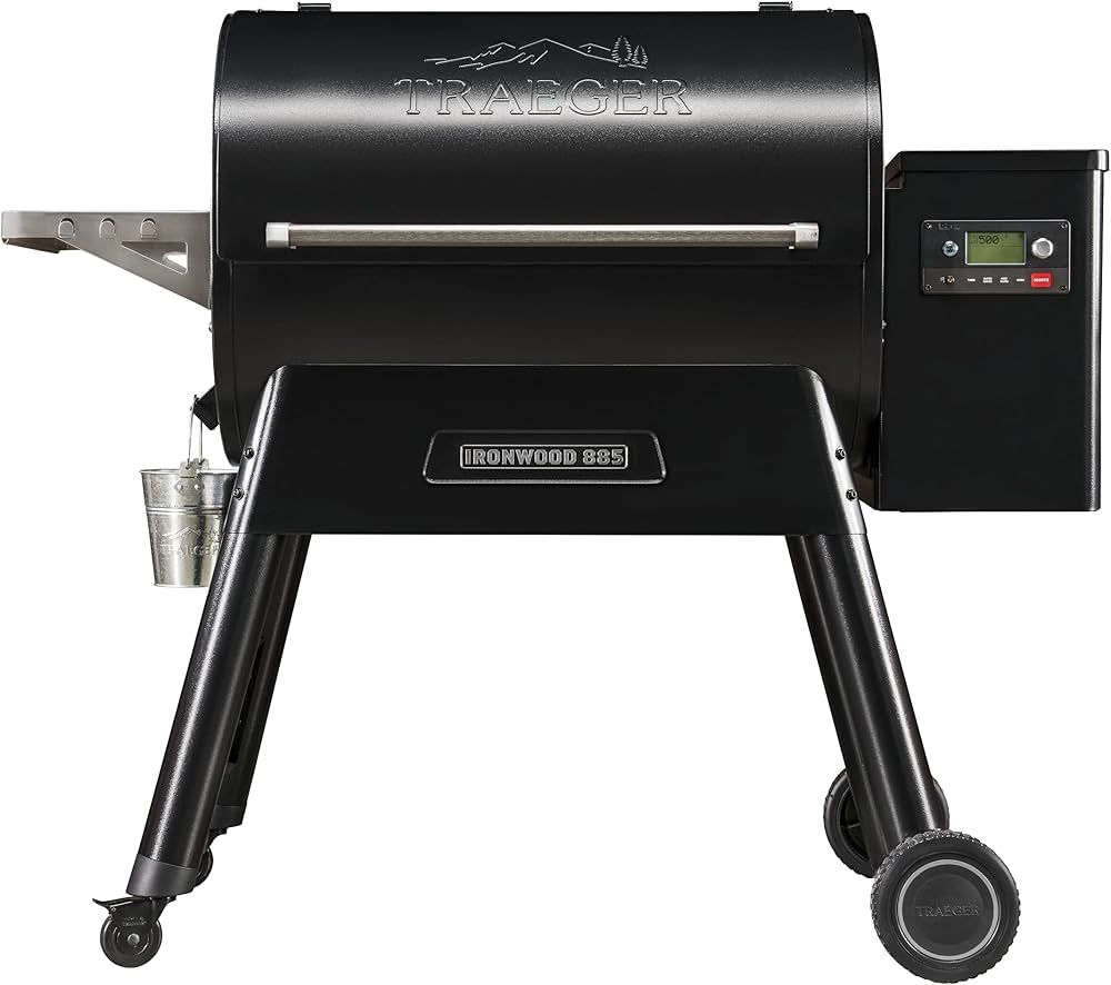 Traeger Grills Ironwood 885 Wood Pellet Grill and Smoker with WIFI Smart Home Technology, Black | Amazon (US)