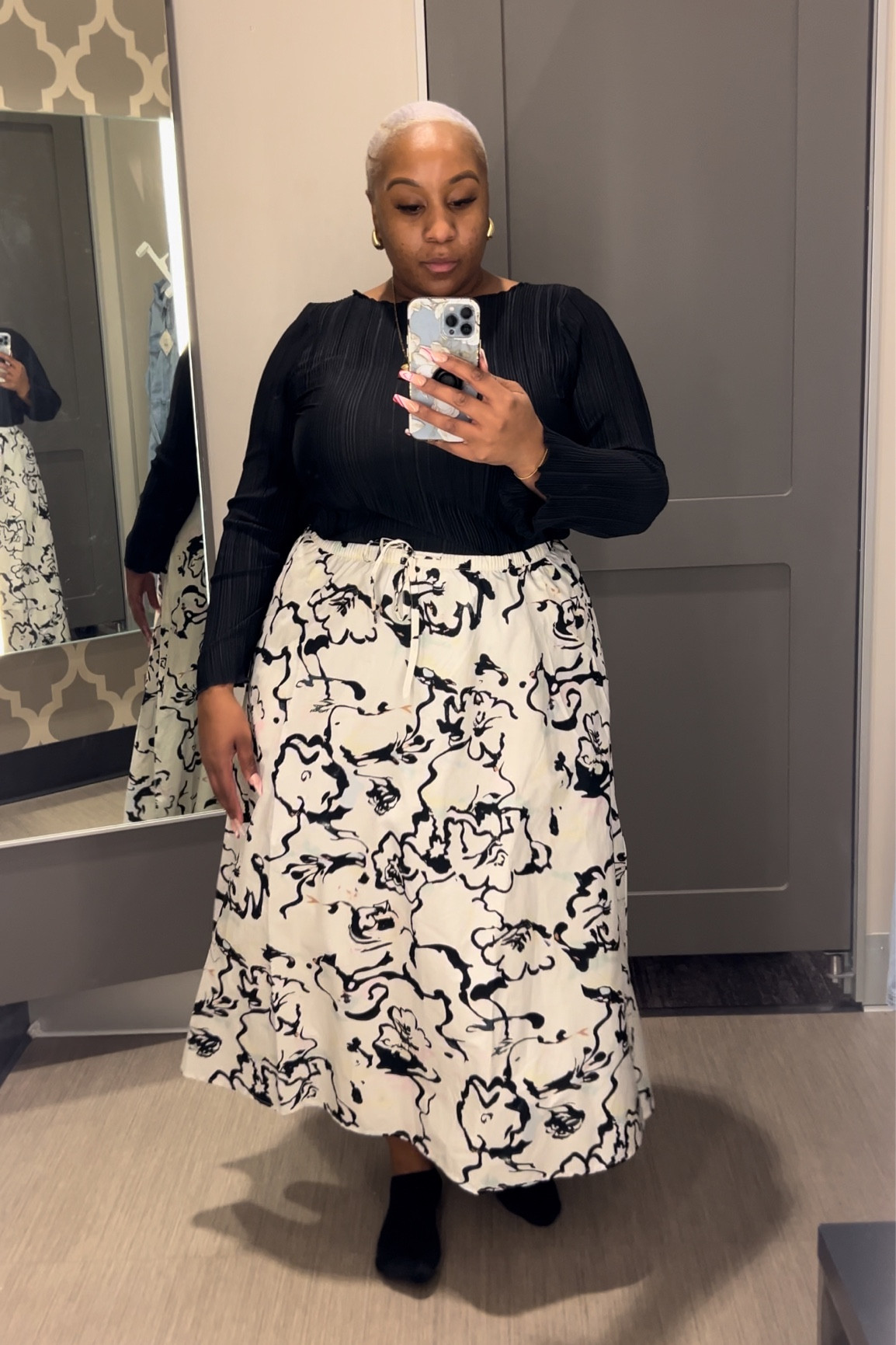 Midi Skirt ! Size XL 

Plus Size in store Target Try on | Curvy Style | Curvy Outfit Ideas | MsKaiMichelle 

Target | Target Style |  Target Finds | Target Fashion | 

#LTKplussize #LTKfindsunder50 #LTKstyletip