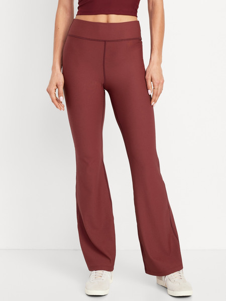 Extra High-Waisted PowerSoft Flare Leggings | Old Navy (US)