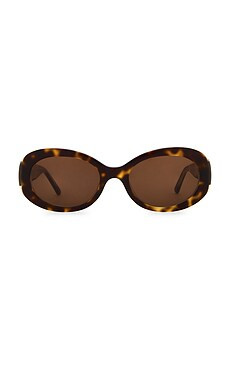Lu Goldie Valentina Sunglasses in Tort from Revolve.com | Revolve Clothing (Global)
