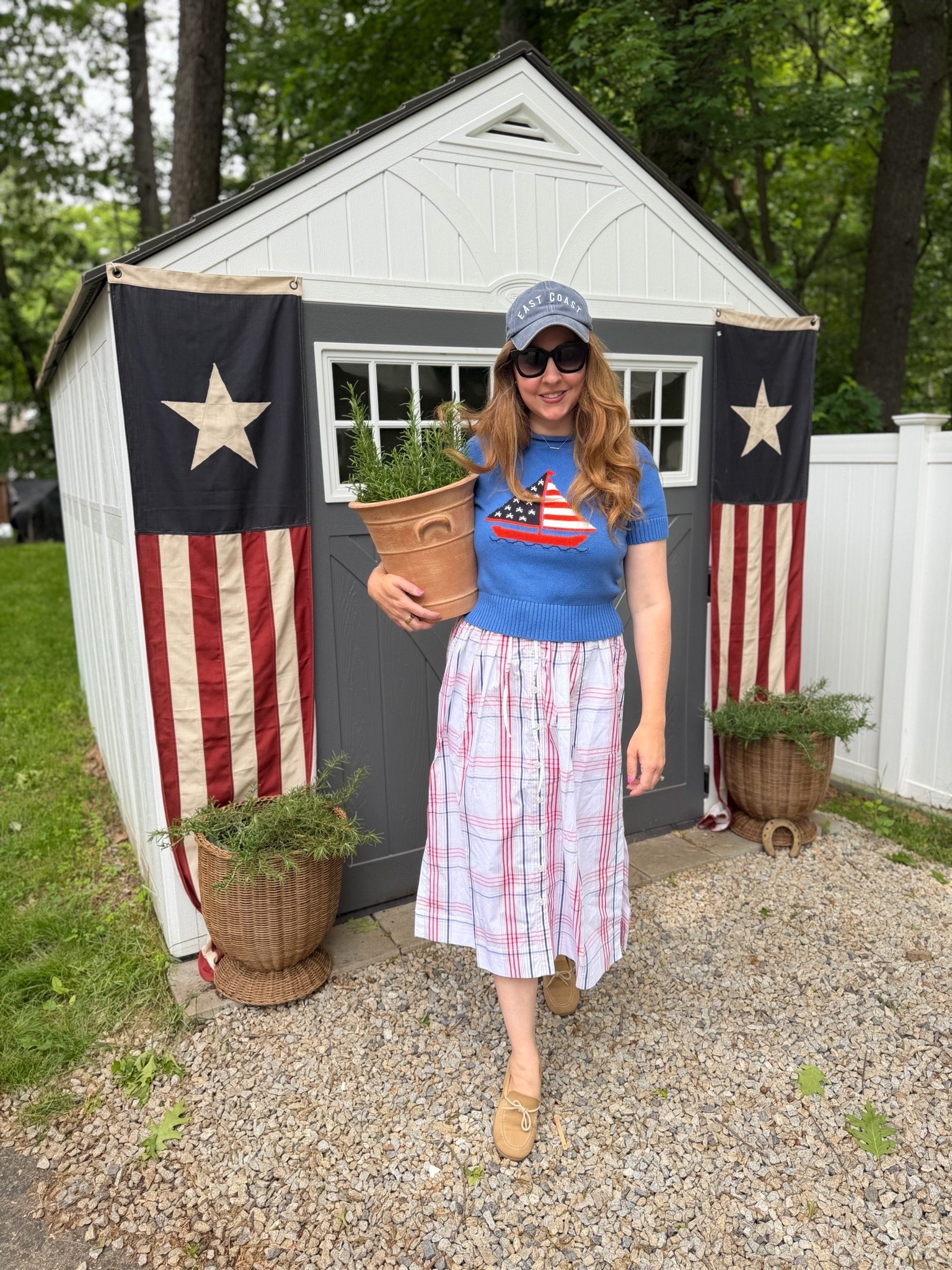 Walmart coming in hot with the patriotic finds! Size up with the sweater and skirt fits

#LTKmomlife #LTKSeasonal #LTKTall