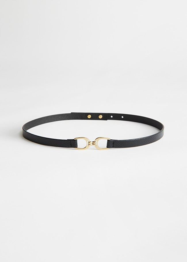 Snake Embossed Leather Belt | & Other Stories (EU + UK)