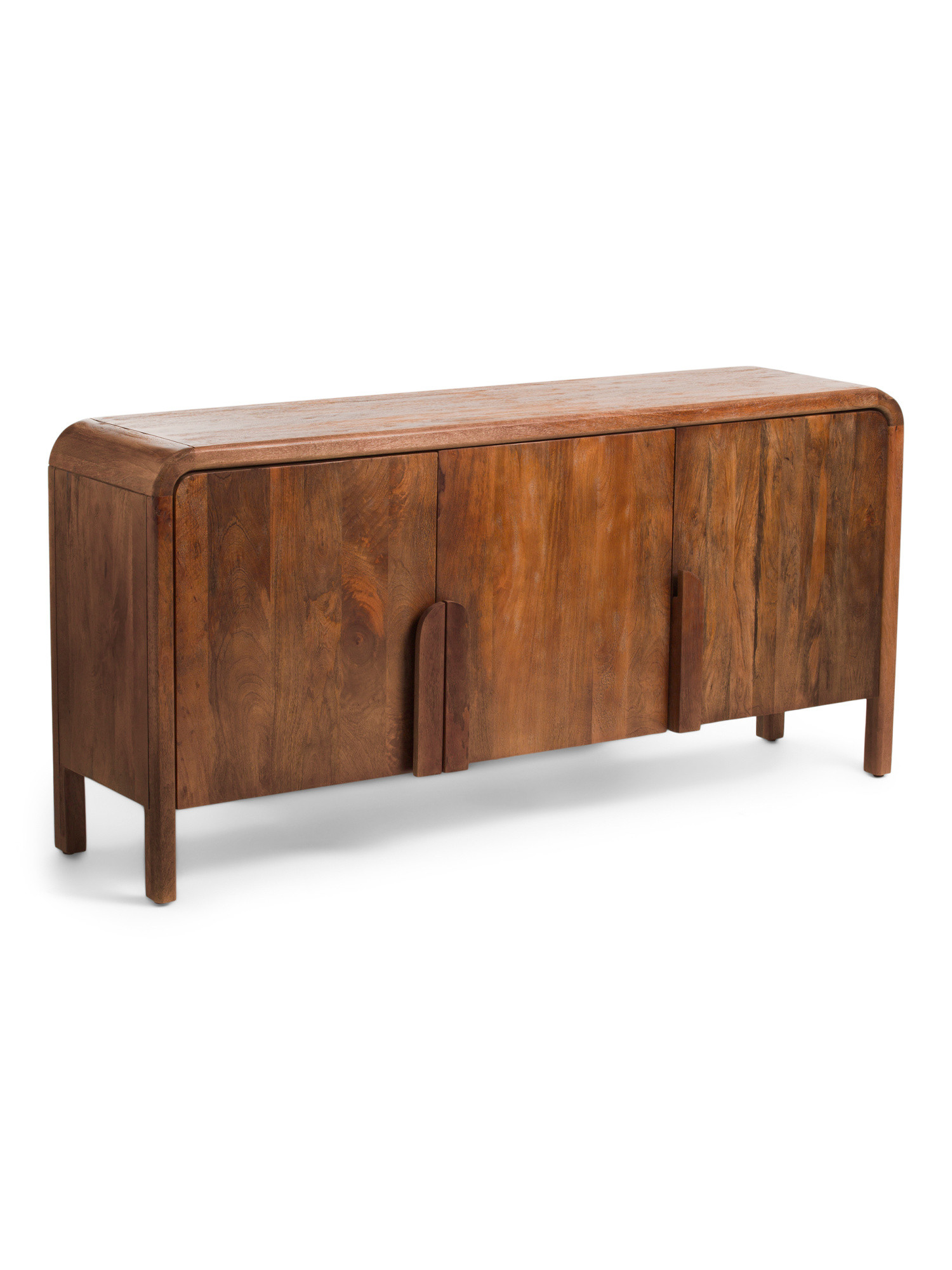 63in Solid Wood Curved Handle Cabinet | Marshalls