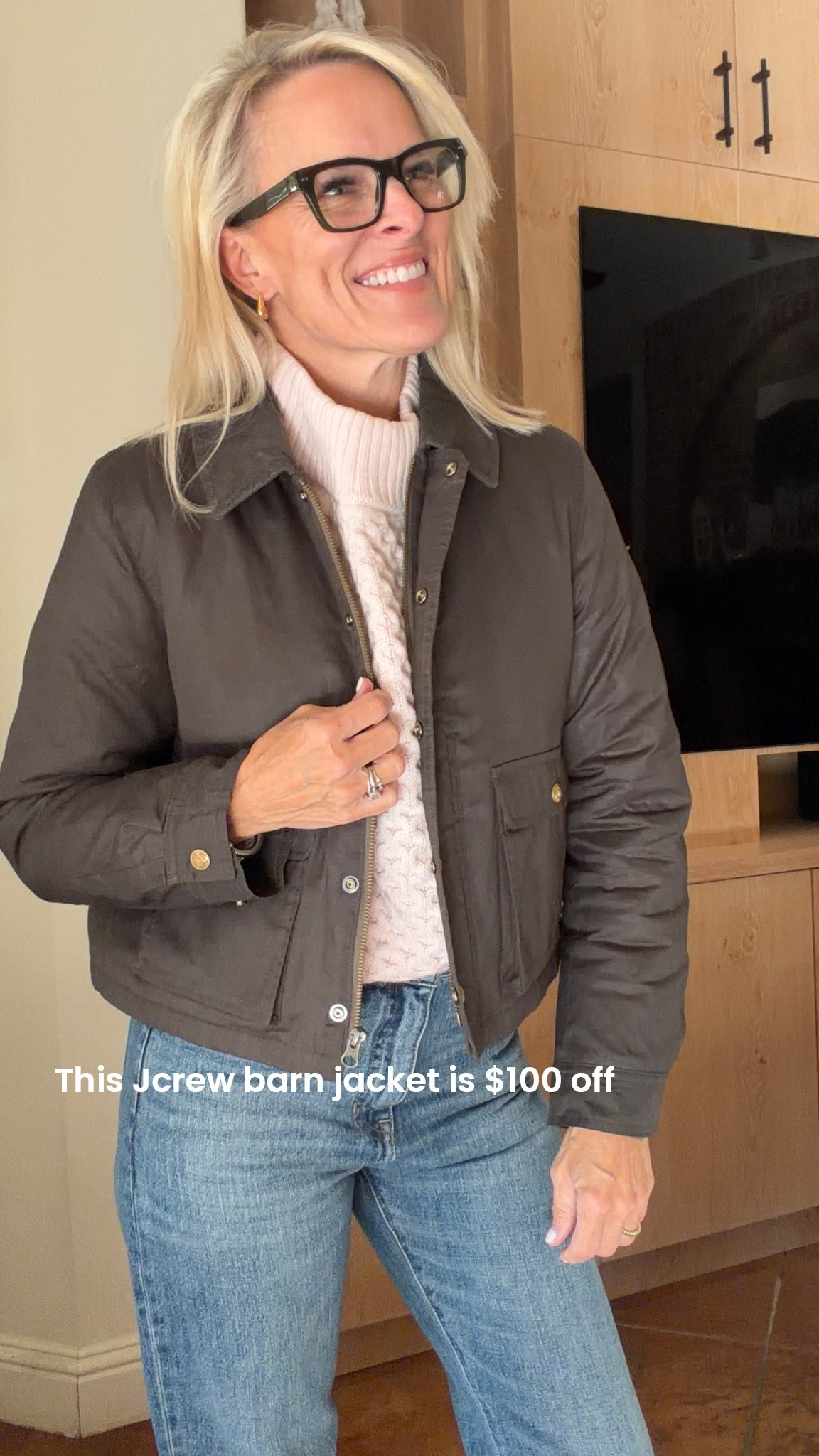 Jcrew gift ideas 

Barn jacket. Fit is tts. 
So on trend. So cute! 

@jcrew #injcrew #ad 

#LTKGiftGuide #LTKSeasonal #LTKHoliday