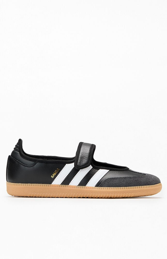 Adidas Women's Samba Jane Sneakers in Black/White - Size 9.5 | PacSun