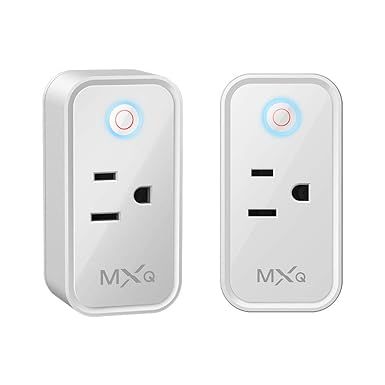 MXQ Mini WiFi Smart Plug, Smart Outlet Socket Work with Alexa Google Assistant IFTTT, No Hub Requ... | Amazon (US)