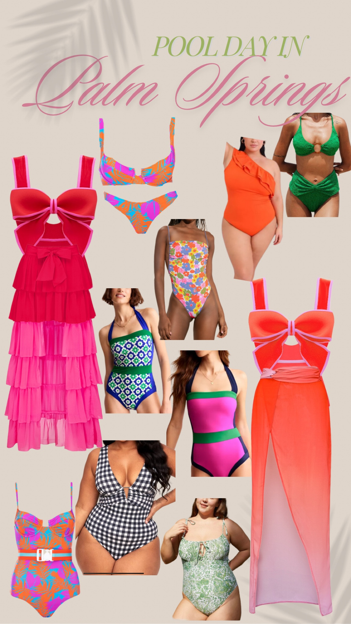 Statement swimwear fit for a Palm Springs weekend—or a poolside weekend at home. Could not be more obsessed with the sets that come with a vibrant coverup! 

#LTKSwim #LTKFindsUnder50 #LTKFindsUnder100