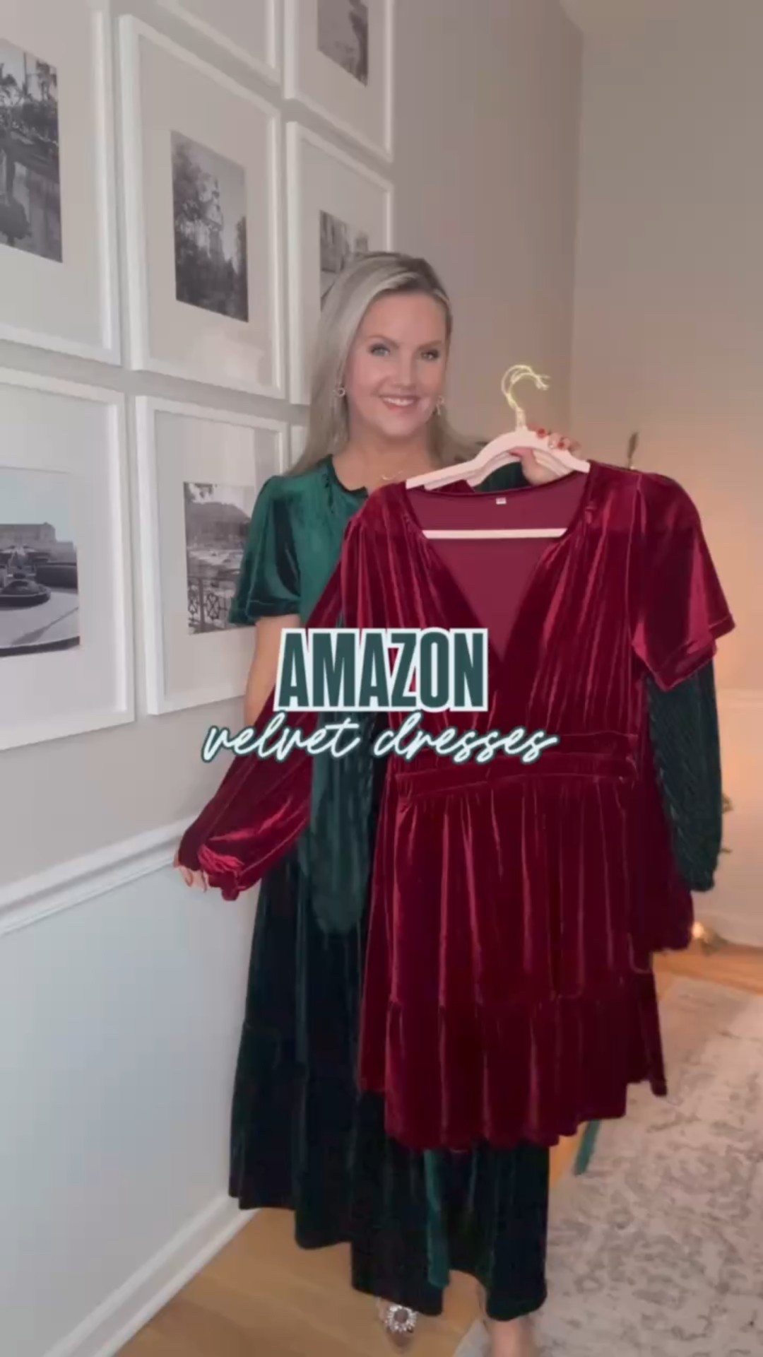 These dresses would make great last minute Christmas outfits or winter wedding guest dresses. 

Winter outfit Winter wedding Christmas dress 

#LTKSeasonal #LTKFindsUnder50 #LTKHoliday