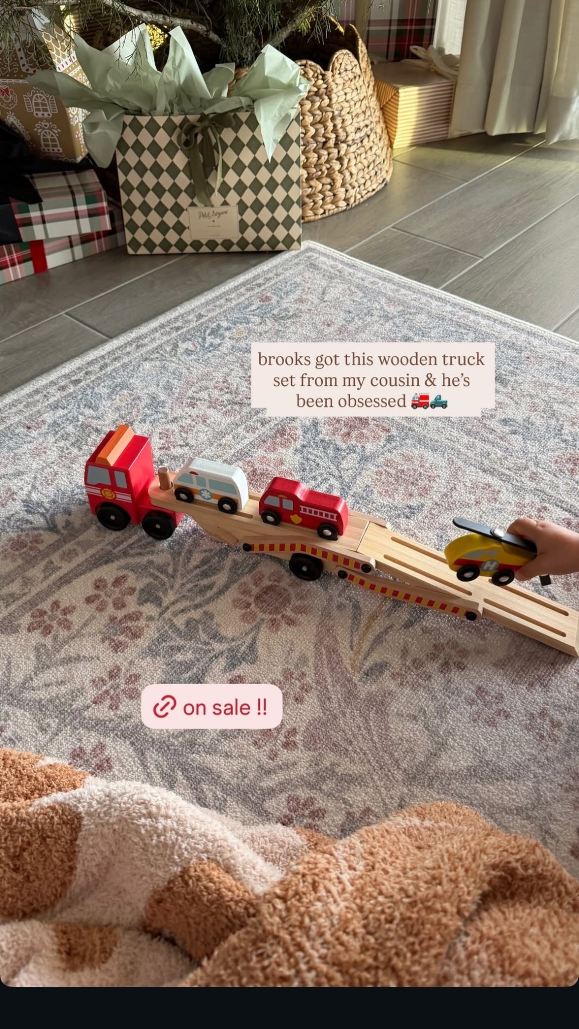 wooden truck set! would make a great gift ✨

#LTKGiftGuide #LTKKids #LTKHoliday