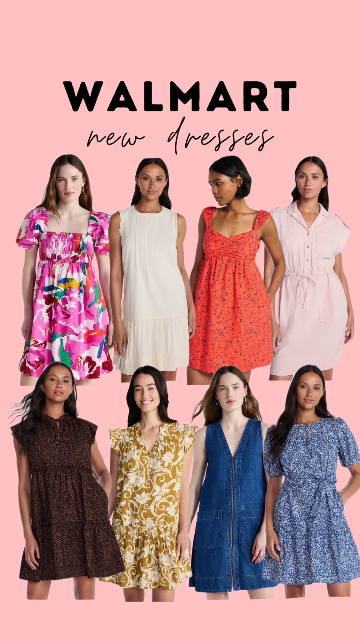 Walmart is seriously delivering on summer dresses right now—so many cute, modest, and affordable options 🤍 From easy everyday styles to dressier pieces, these are giving high-end vibes without the price tag. Perfect for church, errands, or date night.

#WalmartFinds #AffordableFashion #SummerDresses #ModestStyle #MomStyle #EverydayOutfits #BudgetFriendlyFashion #WalmartFashion #DressSeason #ElevatedBasics

#LTKdayinmylife #LTKstorytime #LTKSaleAlert