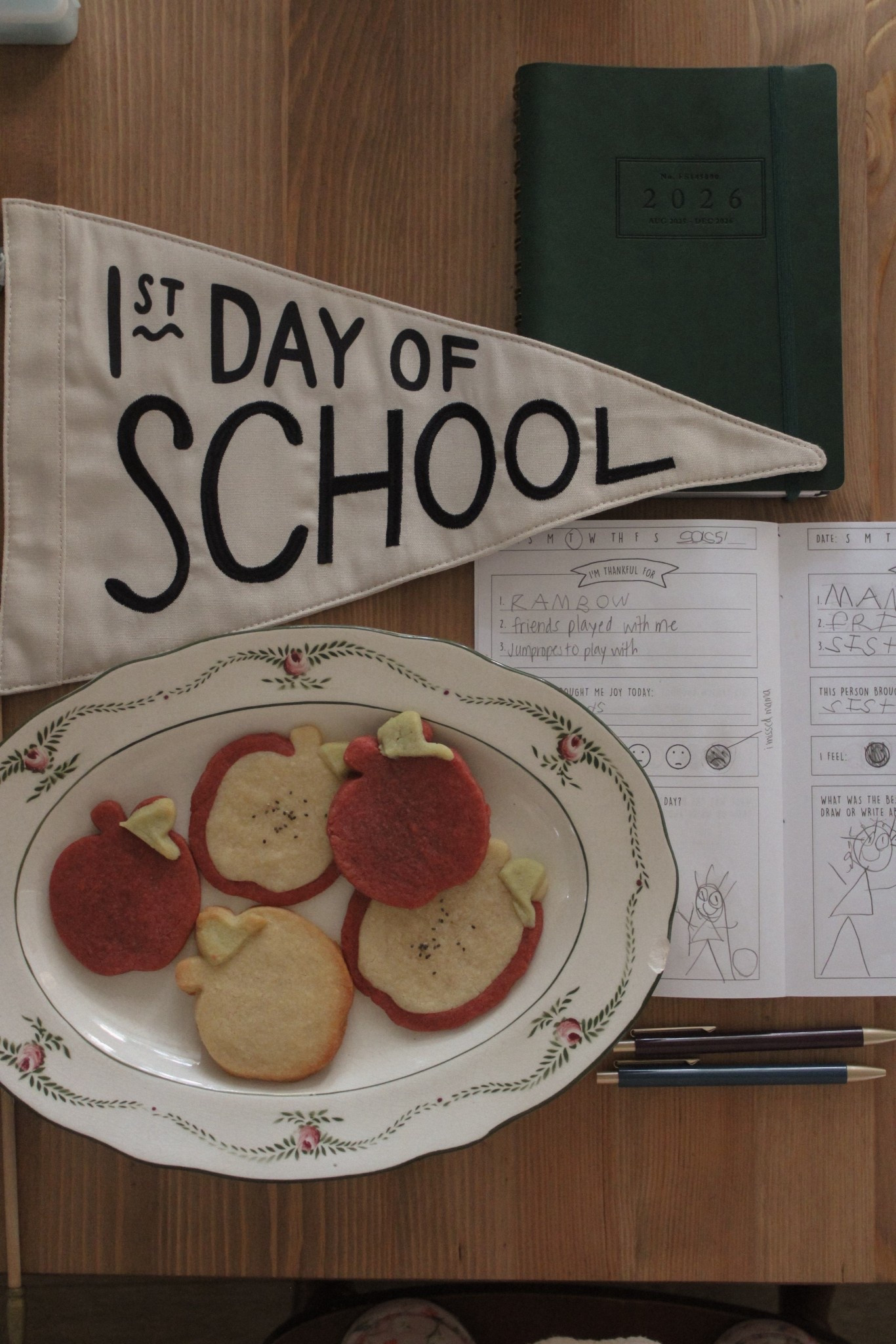 Back to school journals + flag 