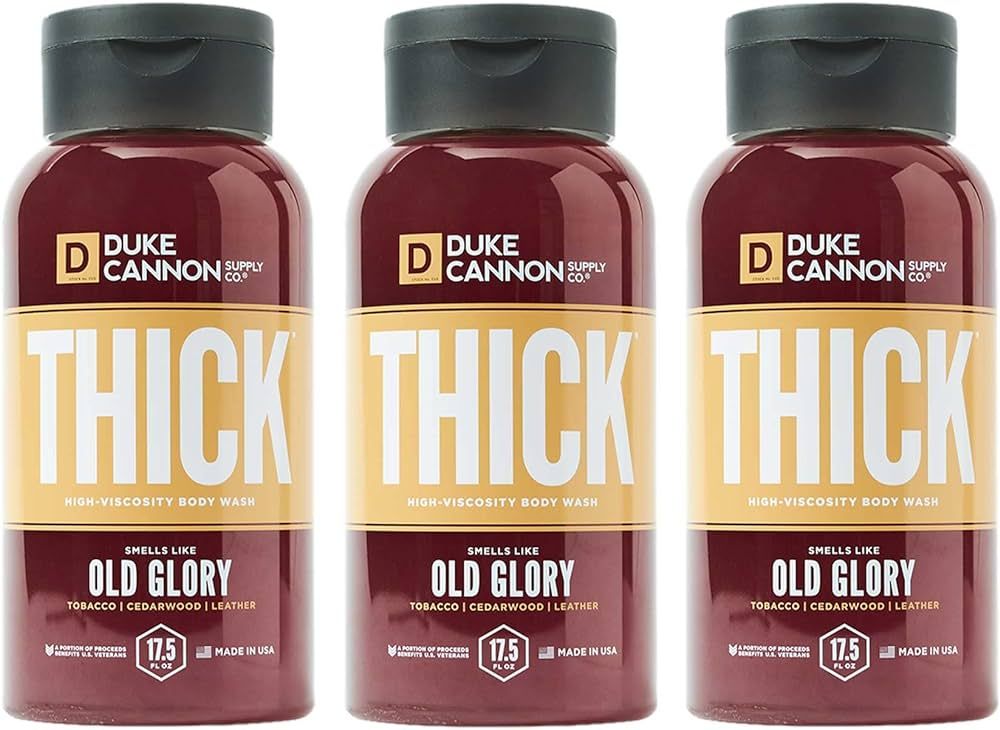 Duke Cannon Supply Co. THICK High-Viscosity Body Wash for Men Smells Like Old Glory Multi-Pack - ... | Amazon (US)