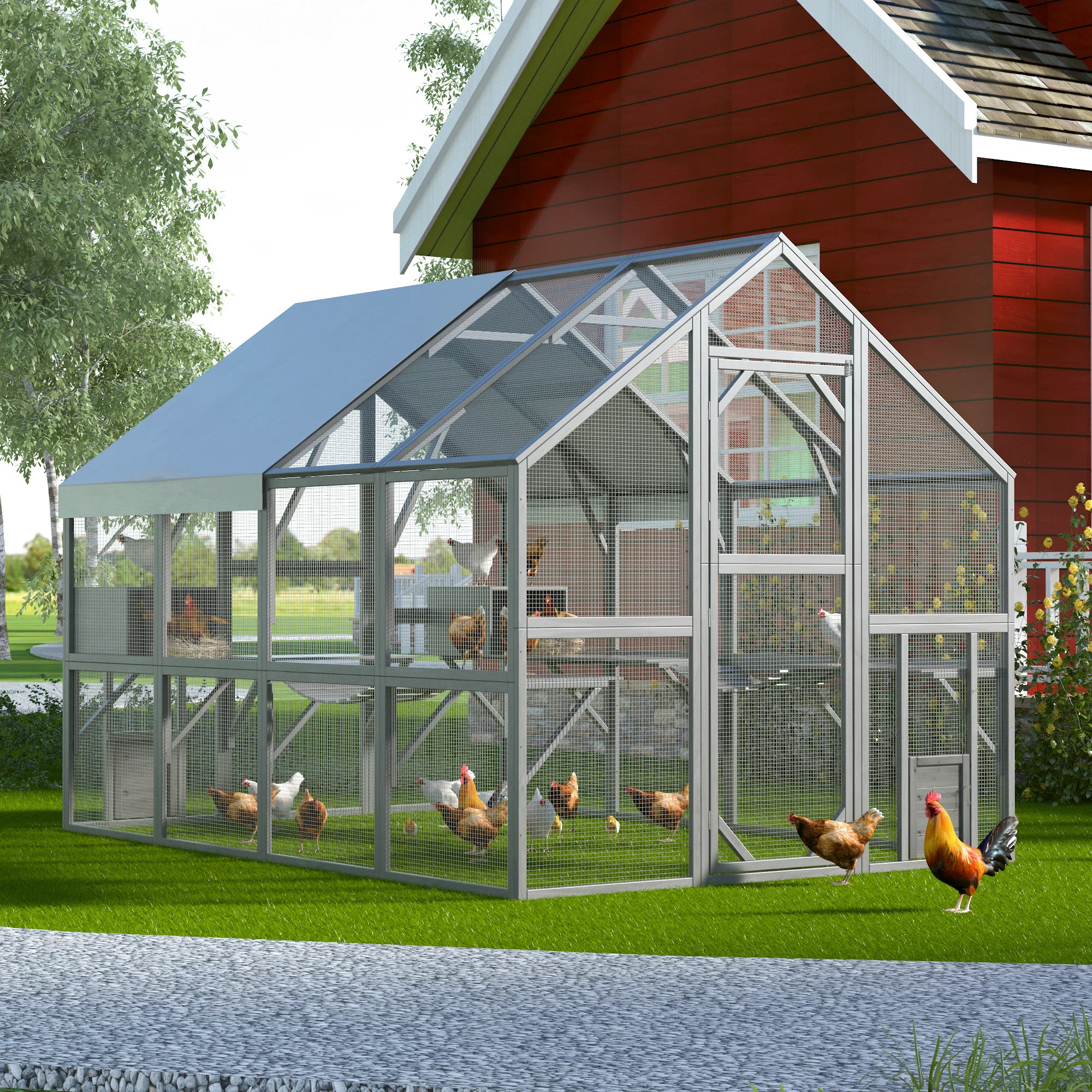 Tucker Murphy Pet™ Eather Chicken Run & Reviews | Wayfair | Wayfair North America