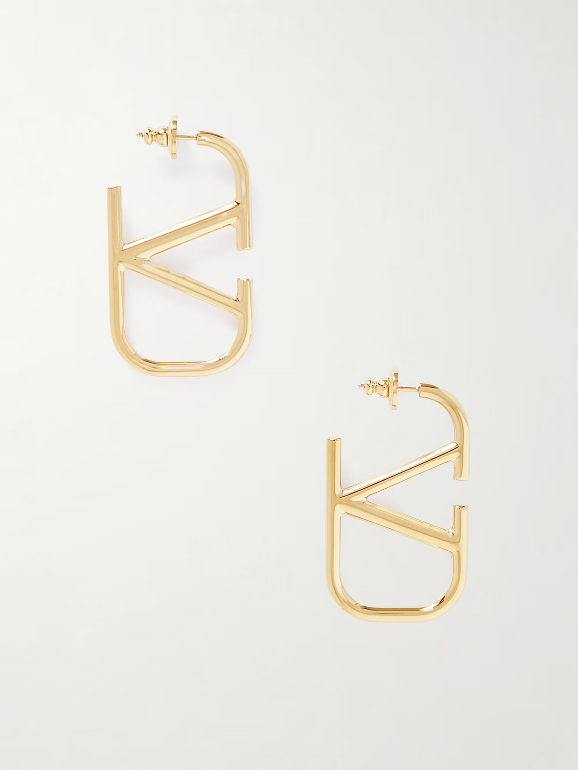 VLOGO gold-tone earrings | NET-A-PORTER (US)