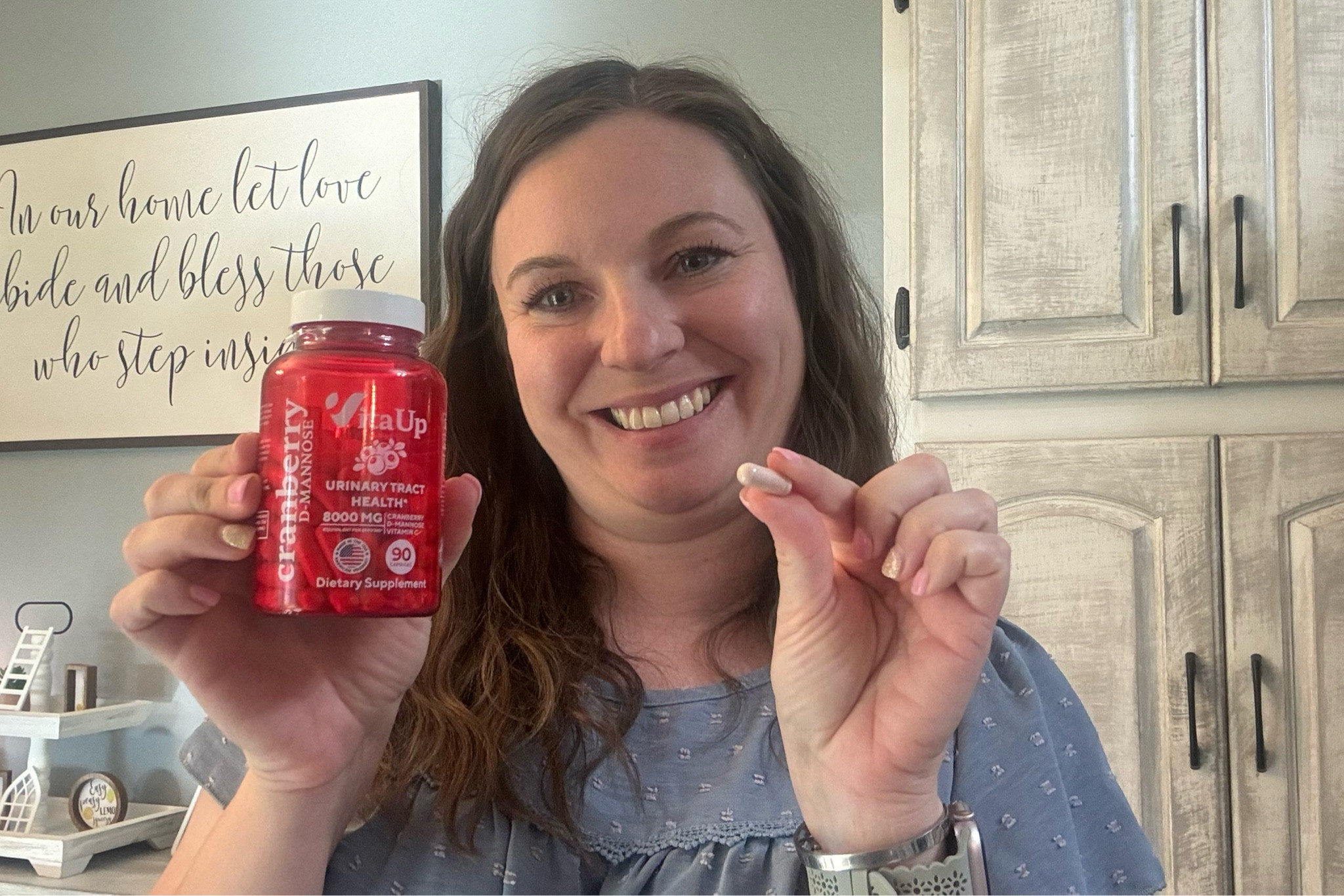 Do you suffer from Urinary Tract Infections? Can’t stand drinking cranberry juice? This supplement is for you! #vitaup #cranberry #vitaminC #goodbyeUTI #USAmade #highglobalratings 

#LTKBeauty #LTKFamily #LTKFindsUnder50