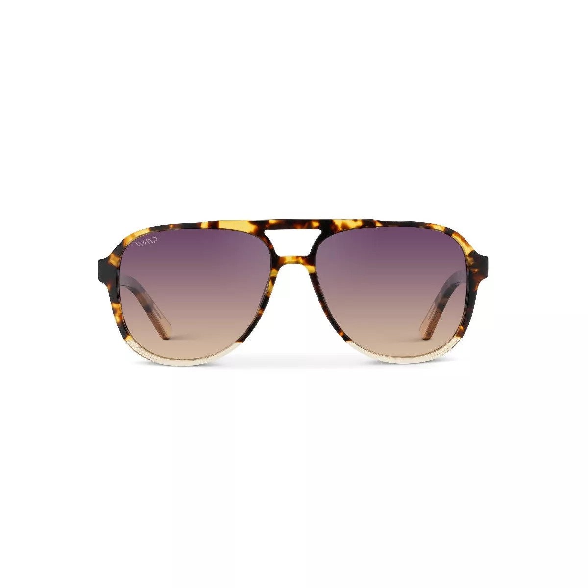 WMP Eyewear Trendy Round Metal Frame Polarized Sunglasses - Gold Frame/Mirror Pink Lens | Target