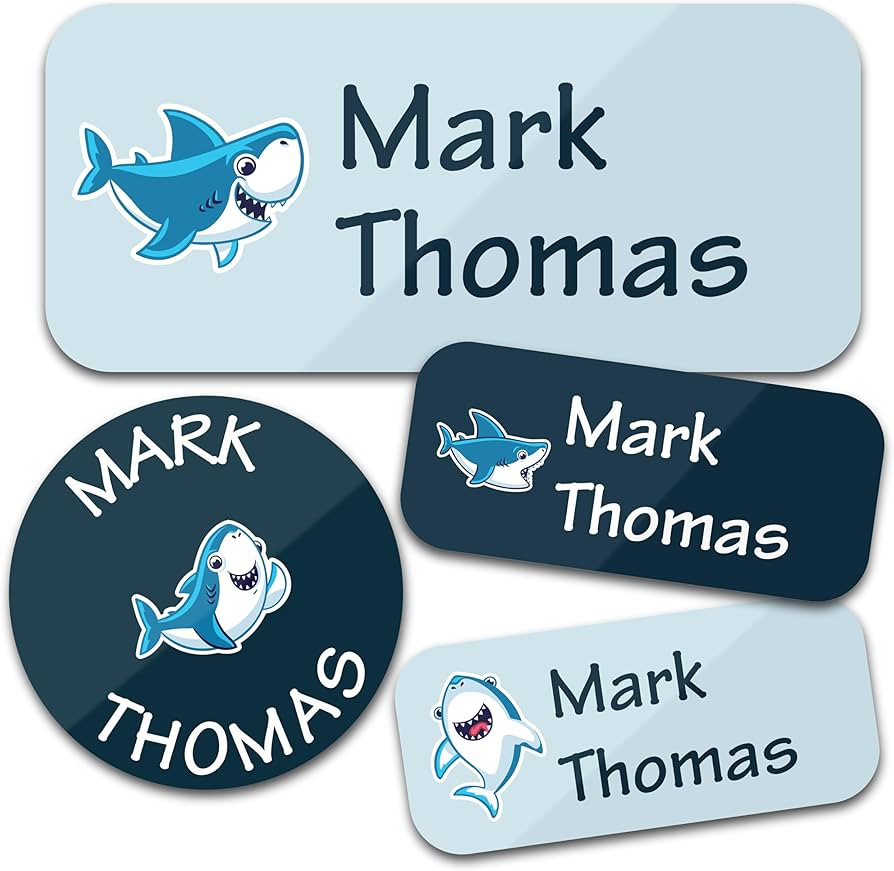 Personalized Daycare Name Labels (130 Labels) - Custom Waterproof Name Stickers for Clothing Tags... | Amazon (US)