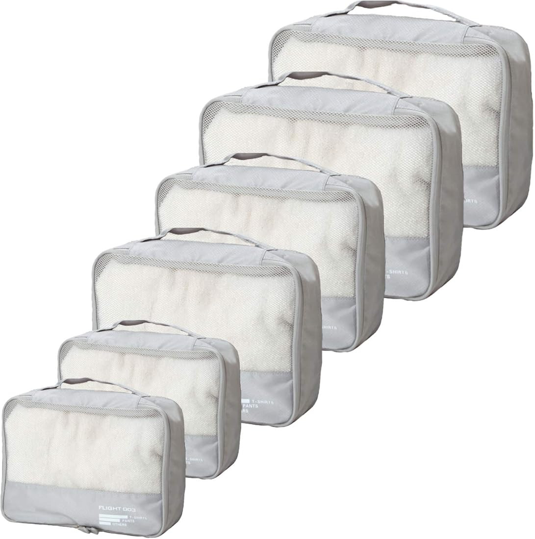 Packing Cubes Set Travel Luggage Organizers Suitcase Lightweight Accessories | Amazon (US)