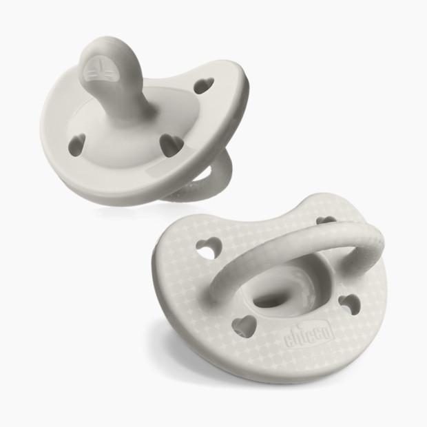 Chicco PhysioForma Luxe Pacifier in Pearl Grey | Babylist
