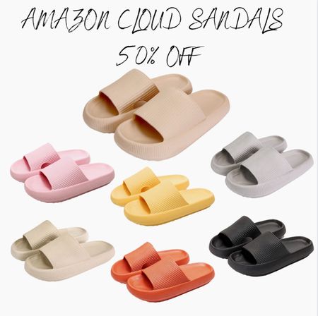 Vacation travel pool swim sandals summer spring sale Amazon 

#LTKSeasonal #LTKsalealert #LTKshoecrush