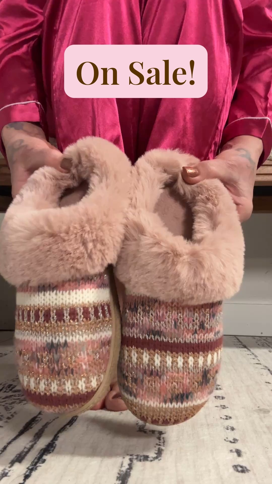 RUN to Sam’s Club in store or online to get these gorgeous slippers ON SALE while supplies last! #onsale #slippers #womensslippers

#LTKGiftGuide #LTKHoliday #LTKSeasonal