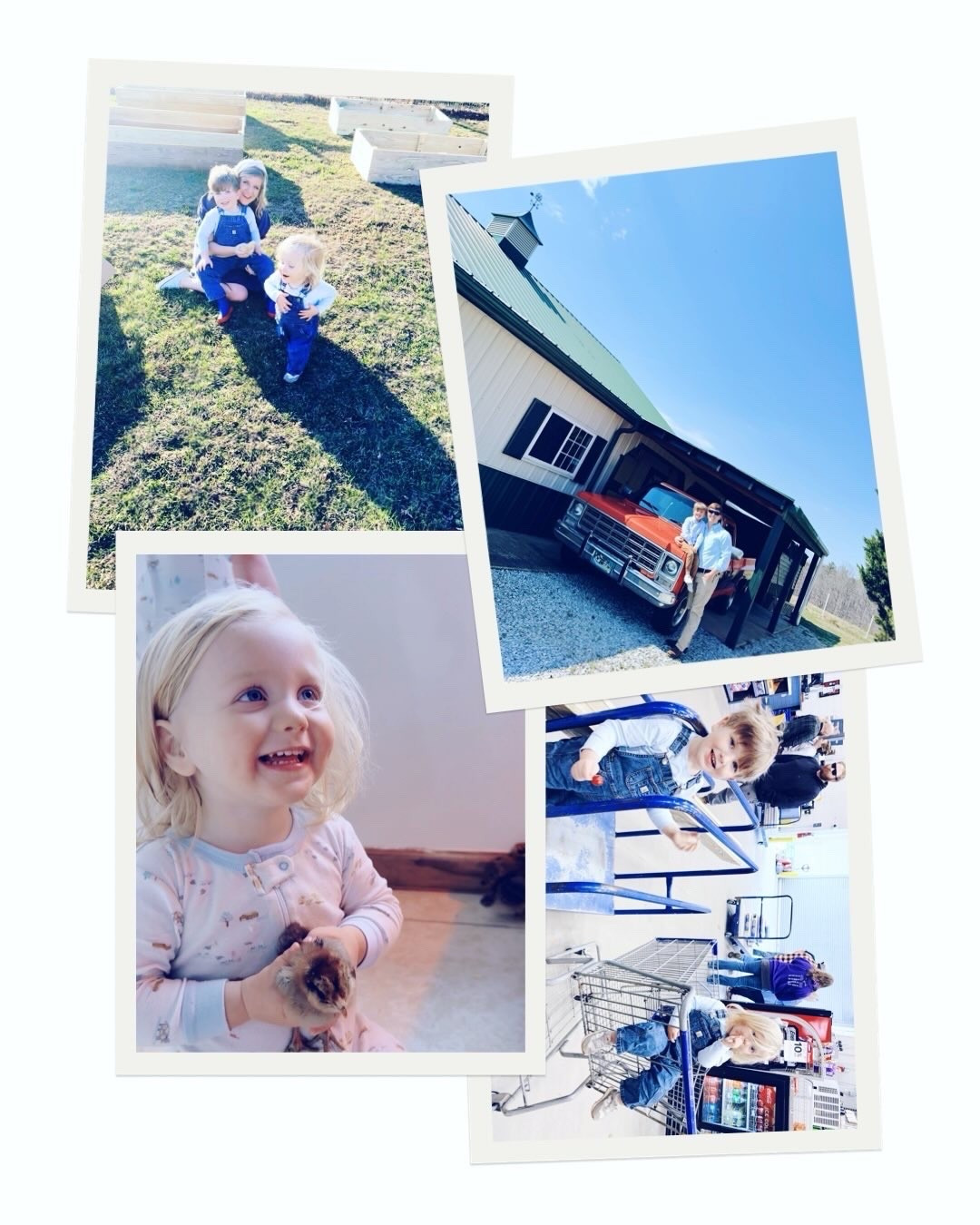 w e e k e n d  c a m e r a  r o l l  from the most beautiful (!!) sunny ☀️ weekend to welcome in 🌳 m a r c h 🍀 and all things spring 🌼 around here on the farm!!! 🐥🪺💒🌷🐣🐇🐓👖🌞🥚🧺🛻🌾🪵🛠️🪴👩‍🌾🪏🏡 I sure do love being “their girl” 🤱🥰👶🏼 #weekendcameraroll #emandtheboys #welcomemarch #hellospring #bringonspring 