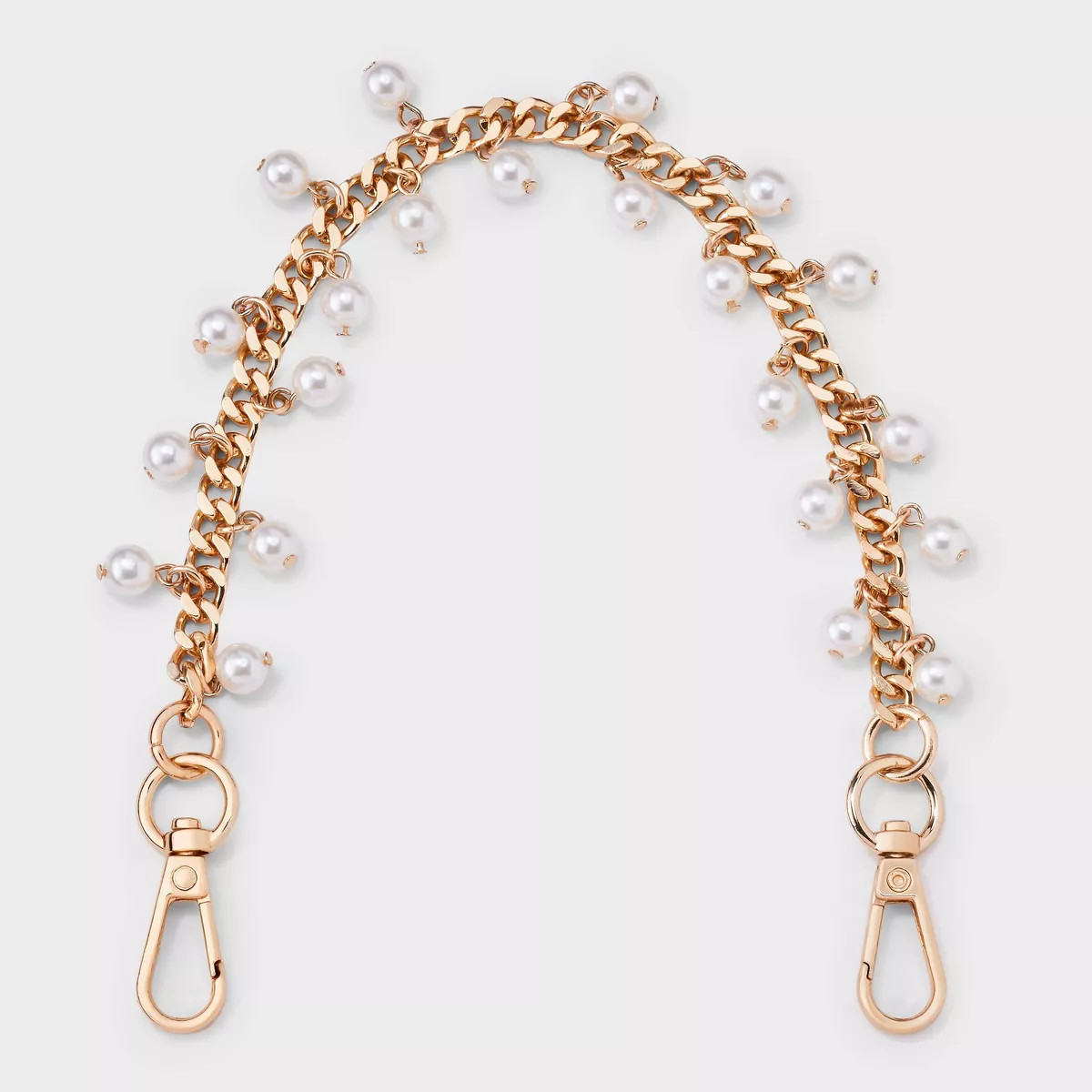 Handheld Chain and Pearl Handbag Strap - A New Day™ Gold | Target