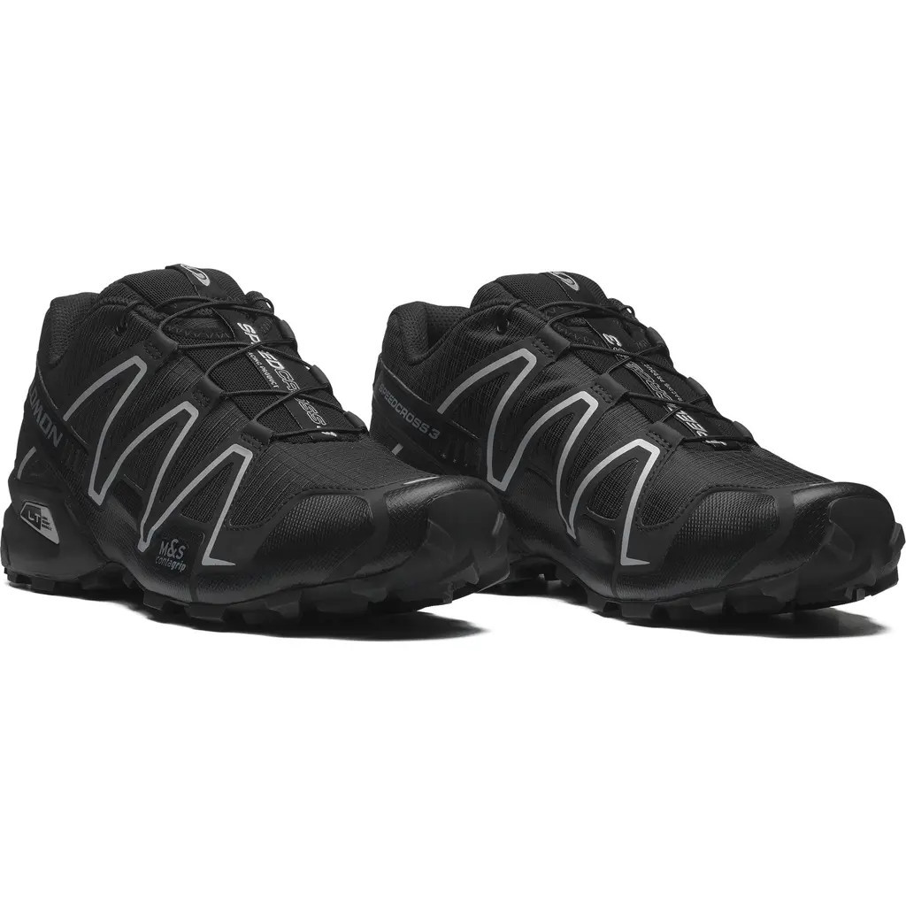 Salomon Gender Inclusive Speedcross 3 Sneaker in Black at Nordstrom, Size 8 | Nordstrom