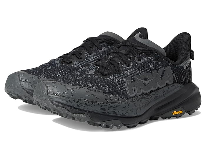 Hoka Speedgoat 6 GTX Women's Running Shoes Black/Outer Orbit : 10.5 B - Medium | Zappos.com