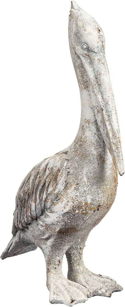 Creative Co-Op Resin Pelican with Distressed White Finish | Amazon (US)
