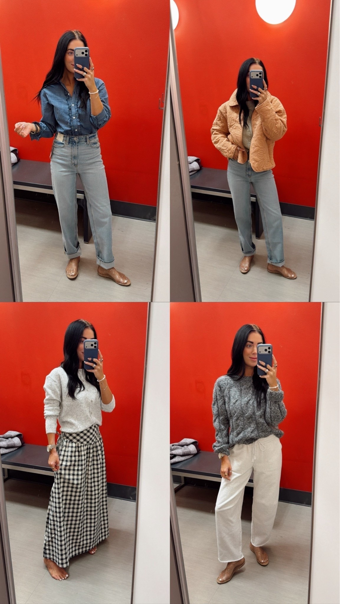 Recent 🎯 finds

target finds, fall outfits, fall fashion haul, denim, maxi skirt, Katy roach, livingmybeststyle